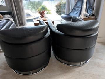 2 leolux fauteuils, goede staat, zitten heerlijk  beschikbaar voor biedingen