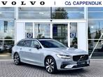 Volvo V90 T6 398PK Recharge Long Range Ultimate Dark | Full, Auto's, Volvo, Origineel Nederlands, Te koop, Zilver of Grijs, 5 stoelen