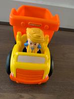Fischer price little people dump truck, Kinderen en Baby's, Speelgoed | Fisher-Price, Met geluid, Ophalen of Verzenden, Auto of Voertuig