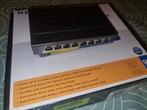 Netgear GS108PE PoE switch zgan., Computers en Software, Netwerk switches, Ophalen of Verzenden, Zo goed als nieuw
