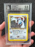 Pokémon BGS 5.5 1st edition Lugia #9 Neo Genesis series, Ophalen of Verzenden, Zo goed als nieuw, Losse kaart, Foil
