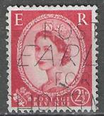 Groot-Brittannie 1952-1954 - Yvert 266  Queen Elisabeth (ST), Verzenden, Gestempeld