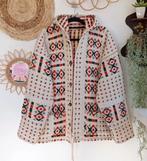 Vintage folklore wollen hippie romy Boomsma jas norway dale, Handgemaakt, Ophalen of Verzenden, Zo goed als nieuw