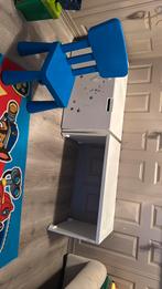 Ikea speelgoedkist, tafel en stoel, Ophalen, Zo goed als nieuw, Rechthoekig, 50 tot 100 cm