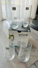 Vivo Glazen - Nieuw in doos (4 stuks), Ophalen, Glas of Glazen, Nieuw, Glas