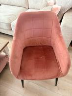 Eetkamerstoelen oud roze 2 stuks, Antiek en Kunst, Antiek | Meubels | Stoelen en Banken, Ophalen