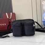 Gucci schoudertas! (Heren!)(Messenger Bag!)(Nieuwste Model!), Ophalen of Verzenden, Nieuw, Zwart