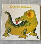 Kartonnen dieren telboek met rijmpjes en illustraties, Ophalen of Verzenden, Gelezen