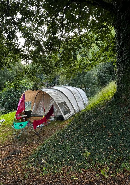 Nomad Bantu Air 4 - MET LUIFEL - tent, Caravans en Kamperen, Tenten, tot en met 4, Zo goed als nieuw, Ophalen