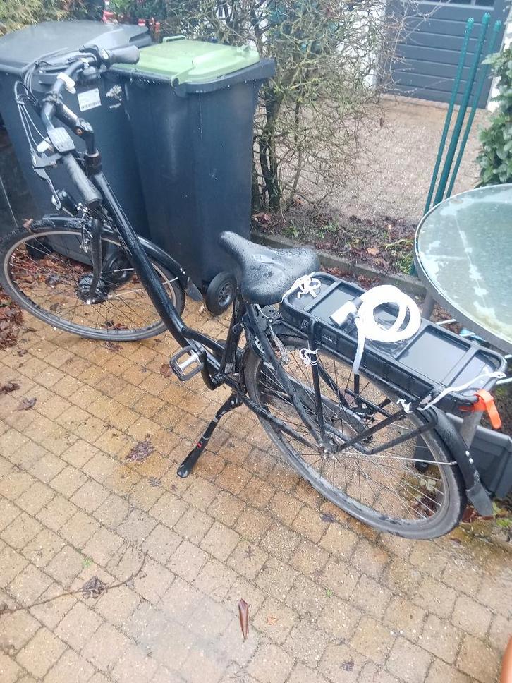 Altec Altec Sapphire 28 inch E-Bike 3v 52cm Dames Zwart, Fietsen en Brommers, Elektrische fietsen, Gebruikt, Overige merken, 51 tot 55 cm