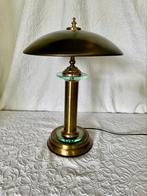 70-er jaren paddenstoel lamp. Metaal met glas, Ophalen of Verzenden, Zo goed als nieuw, Glas, Space age
