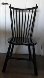 4 zwarte stoelen De Ster Gelderland, Ophalen, Zwart, Vier, Hout