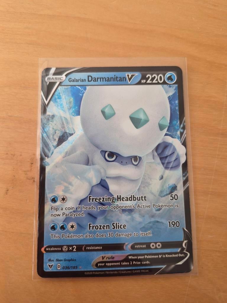 Galarian Darmanitan V, Ophalen of Verzenden