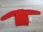 Gebreide trui maat 122 rood, Kinderen en Baby's, Kinderkleding | Maat 122, Ophalen of Verzenden, Zo goed als nieuw, Meisje, Trui of Vest