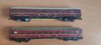 Set oude Märklin dsg wagons (rood) DB, Hobby en Vrije tijd, Modeltreinen | H0, Wisselstroom, Gebruikt, Wagon, Ophalen of Verzenden