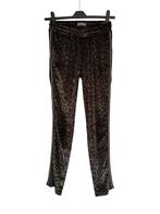 Gave donkergroene GEISHA velvet panter sweatpant maat 164., Broek, Geisha, Zo goed als nieuw, Verzenden