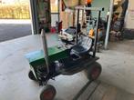 Trekker met gazonmoter, Sport en Fitness, Karting, Ophalen of Verzenden, Gebruikt, Kart