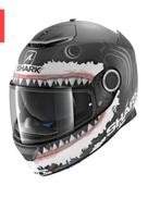 Shark Spartan Lorenzo white shark motorhelm, M, Shark, Ophalen of Verzenden, Integraalhelm
