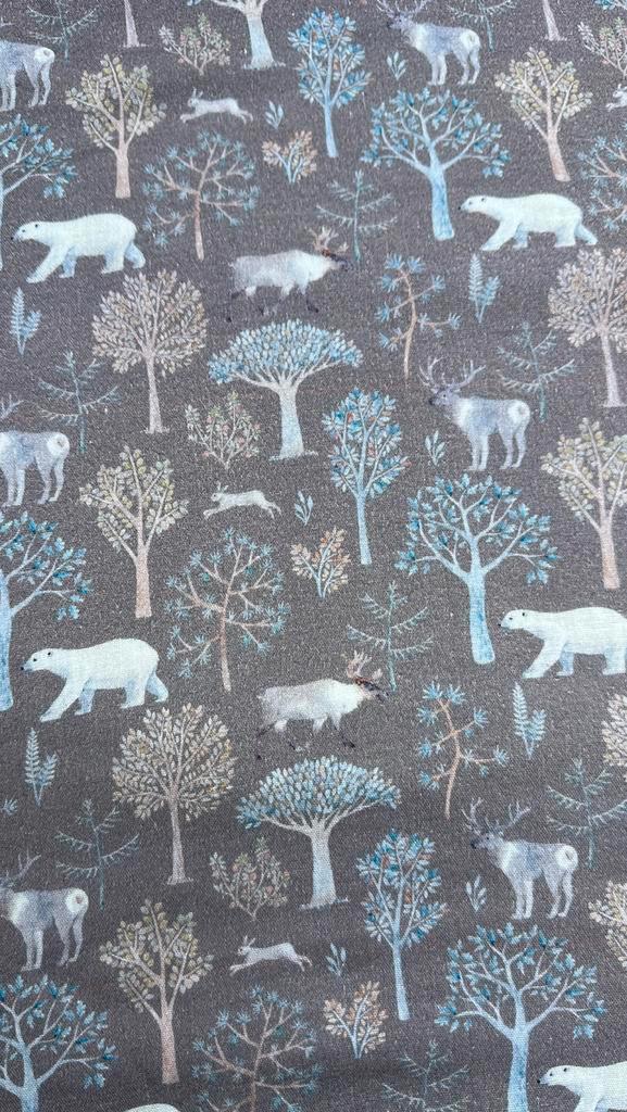 Woods hydrofiel katoen, Hobby en Vrije tijd, Stoffen en Lappen, Zo goed als nieuw, Katoen, 120 cm of meer, 30 tot 200 cm, Ophalen of Verzenden