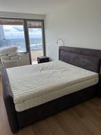 Bed with mattress (Cocomat) + upper mattress + 2 sideshelves, Huis en Inrichting, Ophalen of Verzenden, Zo goed als nieuw