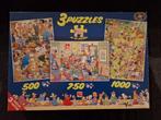 Jan van Haasteren 80197 3in1 Flea Market, Tandarts, Golf, Hobby en Vrije tijd, Denksport en Puzzels, Ophalen, 500 t/m 1500 stukjes
