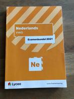 Nederlands examenbundel VWO Lyceo 2021, Boeken, Schoolboeken, Gelezen, Nederlands, Ophalen of Verzenden, VWO