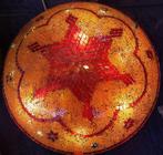 Oosterse glasmozaiek plafonnaire 50cm, Huis en Inrichting, Lampen | Plafondlampen, Ophalen of Verzenden, Nieuw, Glas, Oosters glasmozaiek