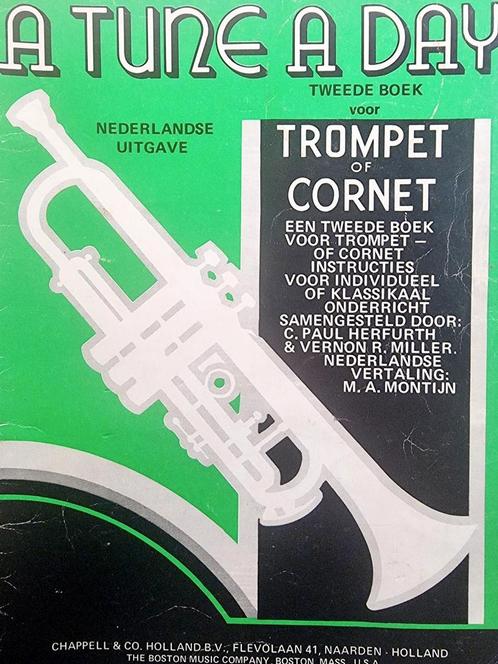 A Tune a Day. Trompet / Cornet. Deel 2, Muziek en Instrumenten, Bladmuziek, Gebruikt, Les of Cursus, Trompet, Ophalen of Verzenden
