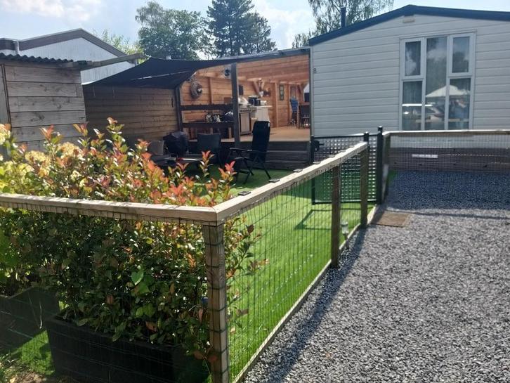 Te koop Stacaravan op vakantiepark de maashorst in schayk, Caravans en Kamperen, Stacaravans, tot en met 4, Ophalen