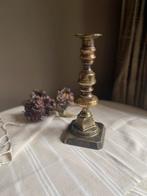 Antieke kandelaar., Antiek en Kunst, Antiek | Kandelaars, Ophalen of Verzenden, Koper of Brons