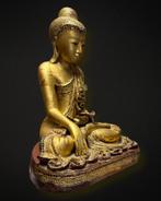 Oude Mandalay-stijl Boeddha uit Birma/Myanmar, Ophalen of Verzenden, Gebruikt