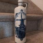 Delfts Blauw Bols Fles met Molen, Antiek en Kunst, Antiek | Keramiek en Aardewerk, Ophalen of Verzenden