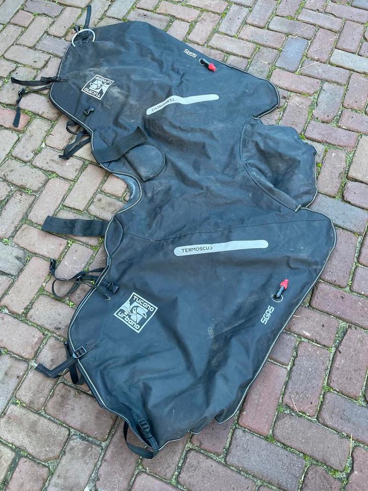 Tucano Urbano Termoscud Beenkleed, Fietsen en Brommers, Brommers | Toebehoren, Zo goed als nieuw, Overige typen, Ophalen of Verzenden