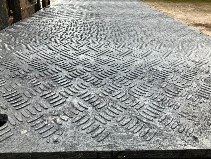 Oersterke kunstof rijplaten, Doe-het-zelf en Verbouw, Platen en Panelen, Zo goed als nieuw, Ophalen of Verzenden