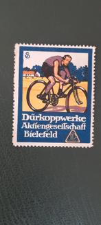 Sluitzegel Dürkopp Fietsen Rijwielen, Verzamelen, Verzenden