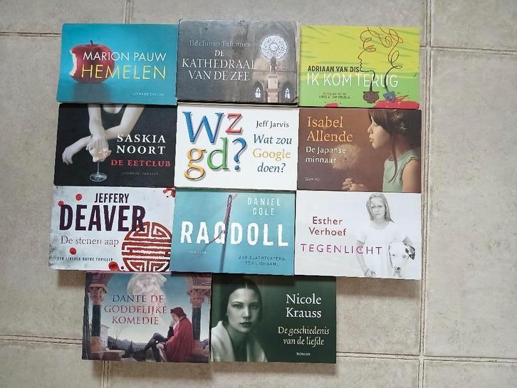 11 stuks Dwarsligger - Dwarsliggers, ook los te koop, Boeken, Romans, Zo goed als nieuw, Ophalen of Verzenden