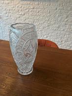 Kristallen Vaas met Gedetailleerd Design, Antiek en Kunst, Ophalen