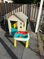 Speelgoed huisje en waterbak, Ophalen, Zo goed als nieuw