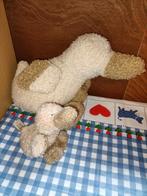Eend knuffel met kwaakgeluid + kind Happy Horse, Ophalen of Verzenden, Eend