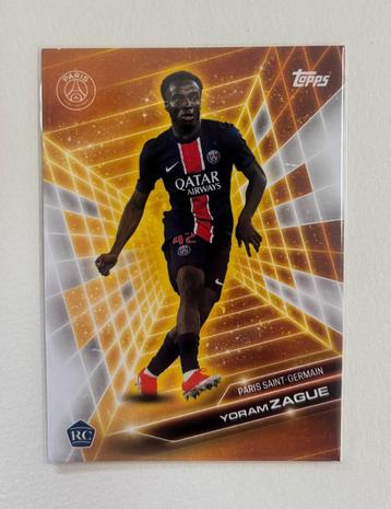 Yoram Zague Topps Kaart - Unieke Collectible!** beschikbaar voor biedingen