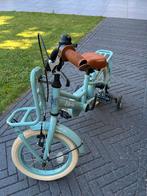 Kinderfiets mintgroen 14 inch, Ophalen, Zijwieltjes, Gebruikt, Liberty