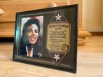Michael Jackson gouden walk of fame lijst limited edition, Ophalen of Verzenden, Zo goed als nieuw