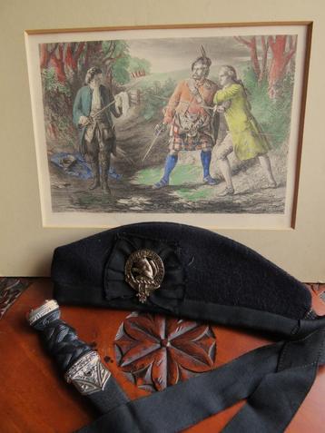 Antieke Schotse glengarry CLAN MACPHERSON beschikbaar voor biedingen