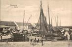 Ouddorp Haven  met visservloot o.a. OD 19  1908 TOPKAART, Verzenden, Voor 1920, Ongelopen, Zuid-Holland