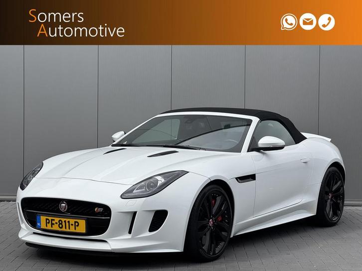 Jaguar F-Type 5.0 V8 S Convertible | Meridian Surround | Key, Auto's, Jaguar, Bedrijf, Te koop, F-type, ABS, Achteruitrijcamera