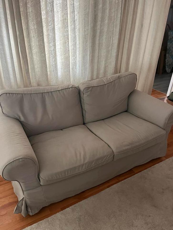 IKEA 2-zits bank, Huis en Inrichting, Banken | Bankstellen, Gebruikt, Rechte bank, Tweepersoons, 150 tot 200 cm, 75 tot 100 cm