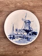 Handgeschilderd Wandbord met Molen, Ophalen of Verzenden