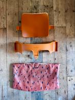 Stokke babyset oranje-bruin kleur, Verzenden, Gebruikt, Meegroeistoel