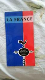landkaart la france uit 1962 uitgegegeven door bnci, Frankrijk, Ophalen of Verzenden, 1800 tot 2000, Bnci