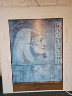 Cleopatra en Ramses prints / 2 posters met glitter effect, Ophalen of Verzenden, Gebruikt, Rechthoekig Staand, Film en Tv